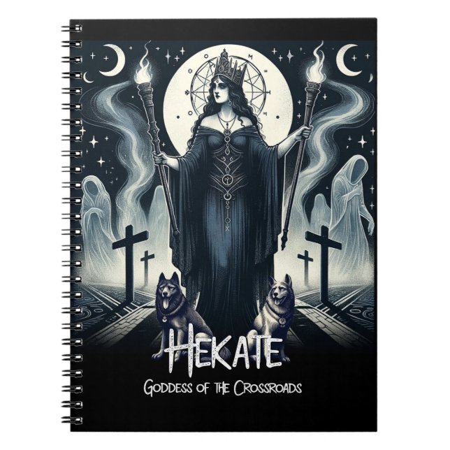 Carnet La déesse de Hekate de la croisée des chemins Les  (Devant)