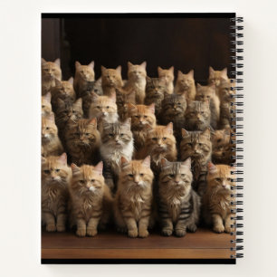 Carnet la famille des chats
