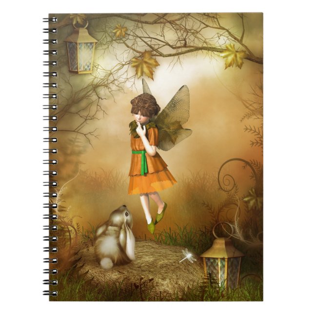 Carnet La Fée D'Automne (Devant)
