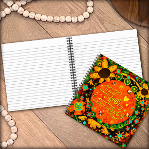 Carnet La Foi d'Irelyn Miracle Floral Fun