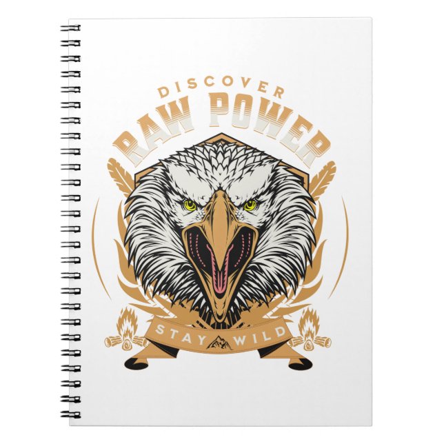 Carnet La Force Brute Citation Inspiration Message Phrase (Devant)