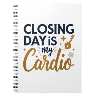 Carnet La Journée de Clôture Est Mon Cadeau de Cardio pou