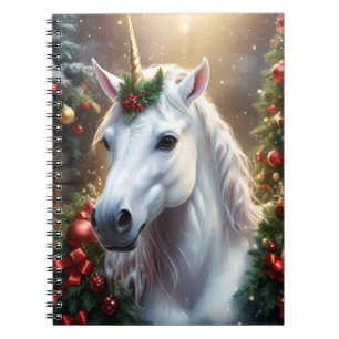 Carnet « La Licorne de Noël »