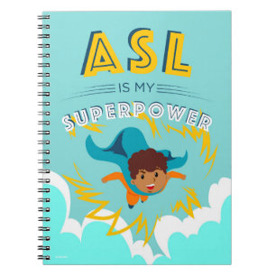 Carnet La LSF est mon superpouvoir