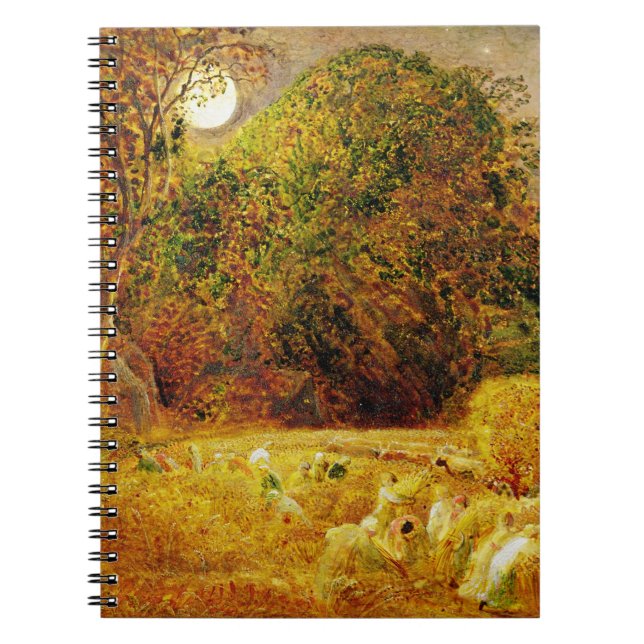 Carnet La lune de récolte, 1833 (huile sur le papier (Devant)