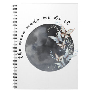 Carnet La lune m'a fait le faire