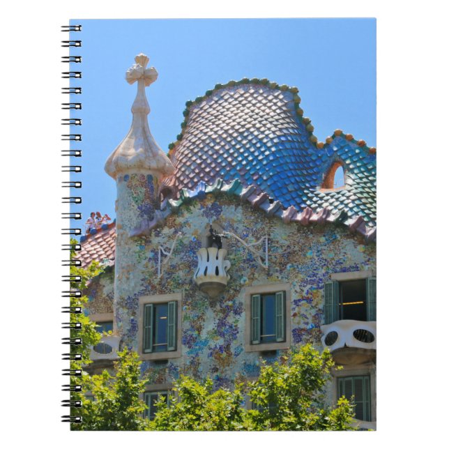 Carnet La maison Batllo de Gaudi (Devant)