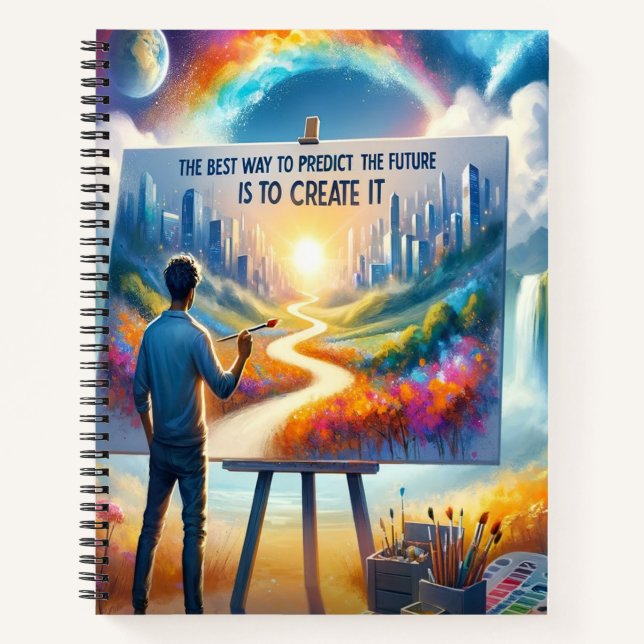 Carnet La meilleure façon de prédire l'avenir (Devant)