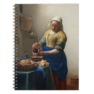 Carnet La Milkmaid de Johannes Vermeer, c. 1660