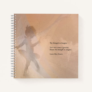 Carnet La minuscule ballerine grace un bloc-notes.