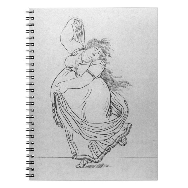 Carnet La Muse de la danse, plat VI d'une escroquerie de (Devant)