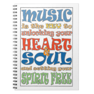 Carnet La musique est la clé