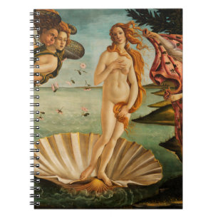 Carnet La naissance de Botticelli de Vénus