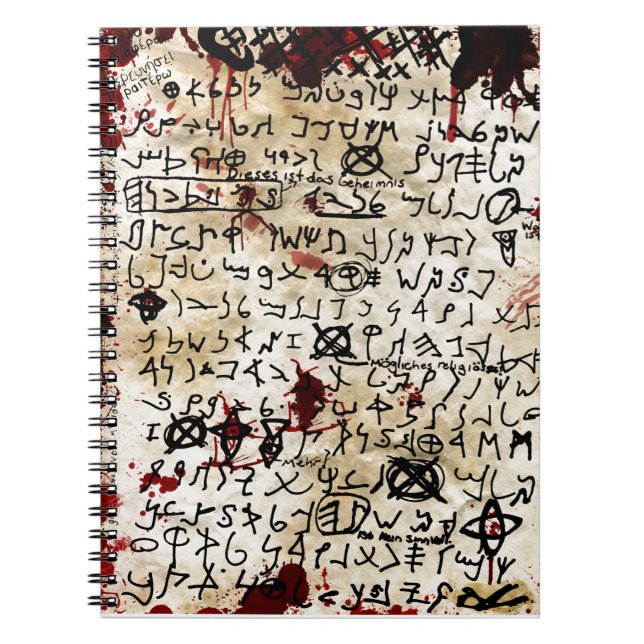 Carnet La page absente (Devant)