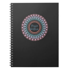 Carnet La Paix Au Pastel Mandala