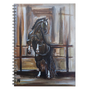 Carnet La peinture du cheval sauvage par Alfred Fox