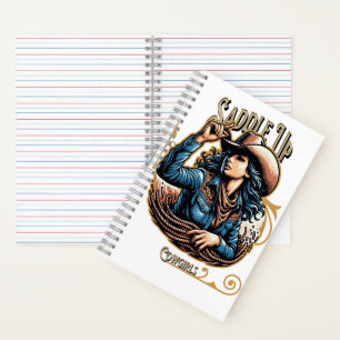 Carnet La petite fille Saddle Up