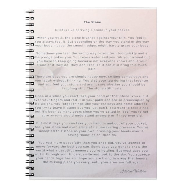 Carnet La Pierre (Devant)