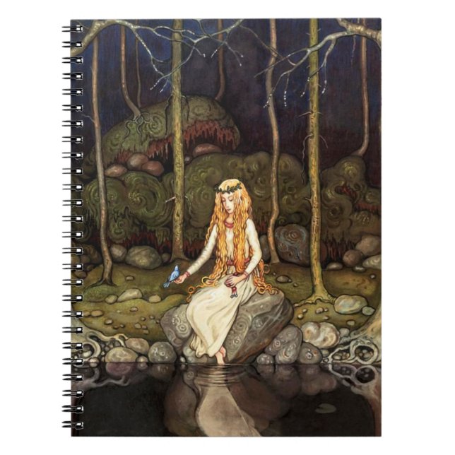 Carnet La princesse dans la forêt (Devant)