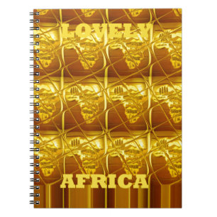 Carnet La promesse dorée de l'Afrique