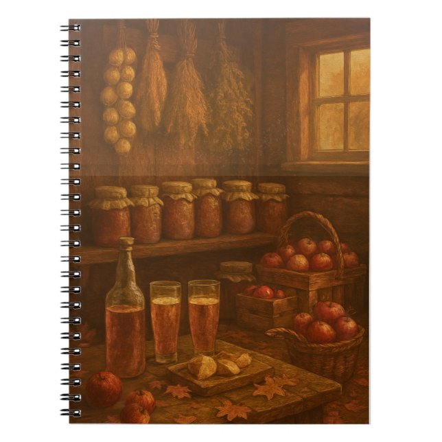 Carnet La Récompense de l'Automne (Devant)