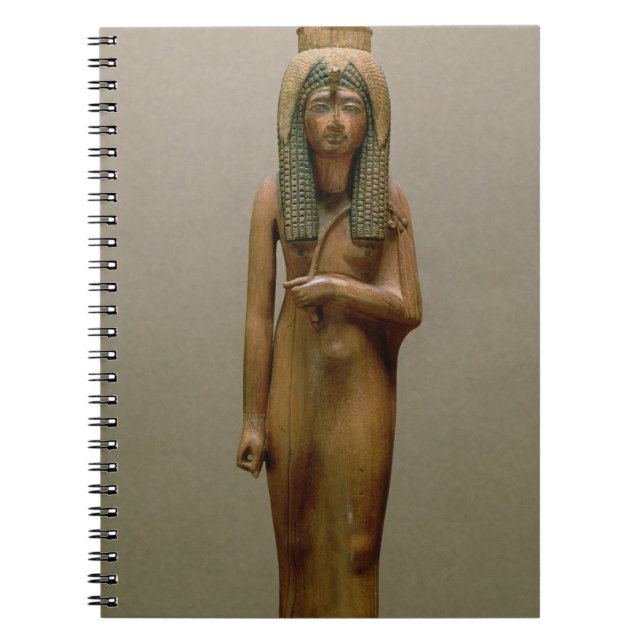 Carnet La Reine divine Ahmose Nefertari (bois peint) (Devant)