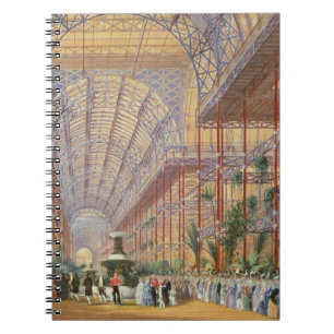 Carnet La Reine Victoria ouvrant l'exposition 1862 après