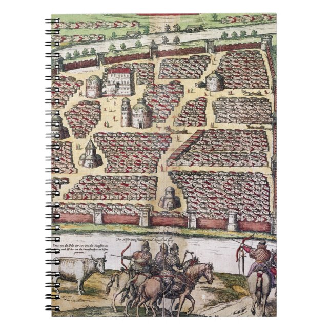 CARNET LA RUSSIE : MOSCOU, 1591 (Devant)