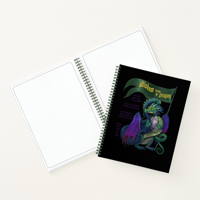Carnet La sagesse d'un dragon (Intérieur)