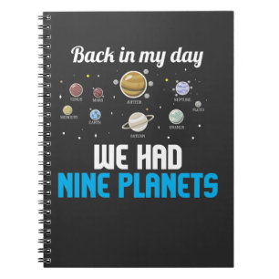 Carnet La science de l'astronomie Pluto n'oublie jamais n