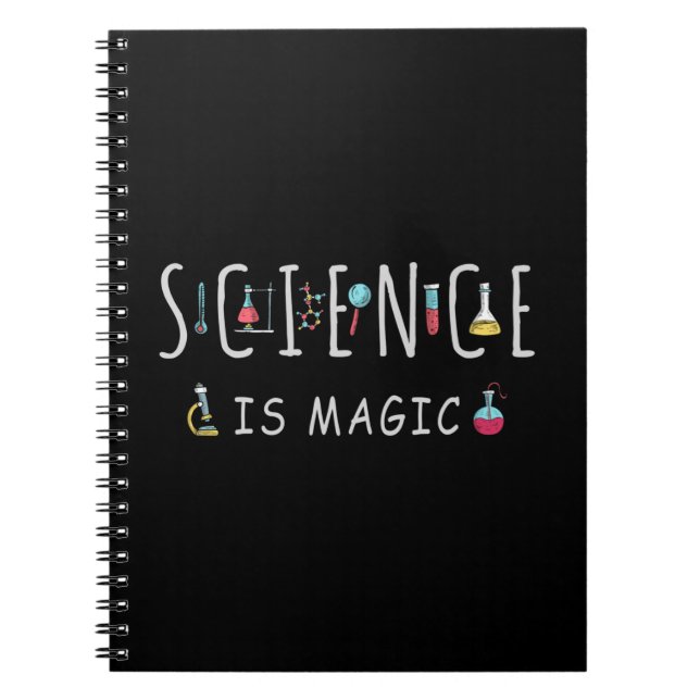 Carnet La science est magique (Devant)