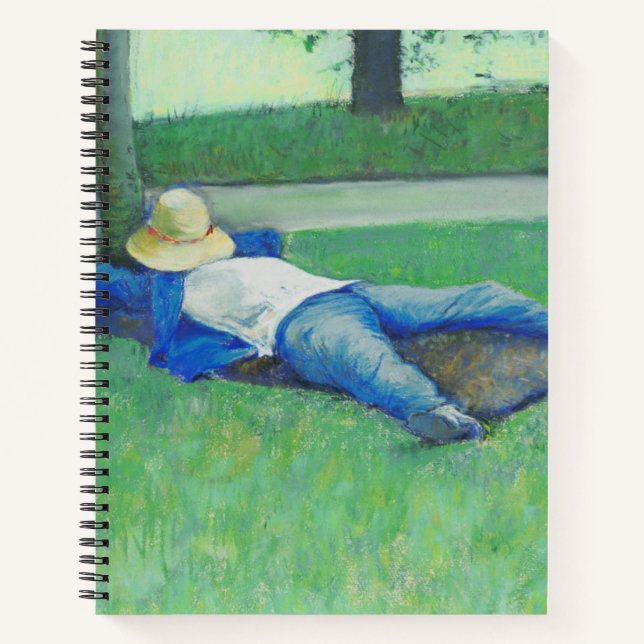 Carnet La Siesta (par Gustave Caillebotte) (Devant)