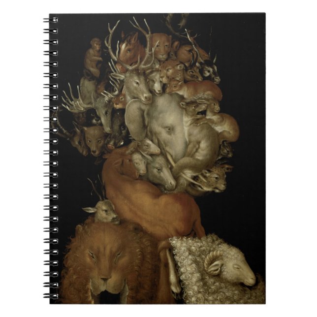 Carnet La terre, c.1570 (huile sur le panneau) (Devant)