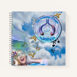 Carnet La Throat Chakra - Symbole de la vie respiratoire