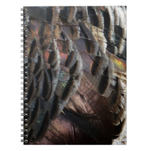 Carnet La Turquie sauvage Plumes I Abstrait Nature Design