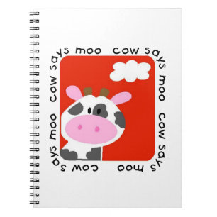 Carnet La vache dit Moo
