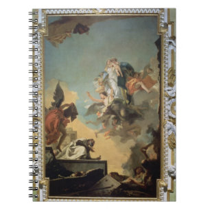 Carnet La Vierge de Carmel donnant l'omoplate au Ble