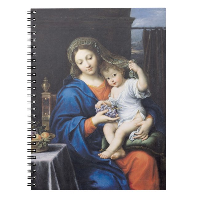 Carnet La Vierge des raisins, 1640-50 (Devant)