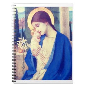 Carnet La Vierge Marie et l'Enfant Jésus grâce de la Rena