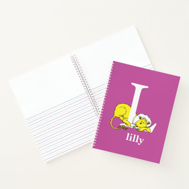 Carnet L'ABC de Dr Seuss : Lettre L - Blanc | Ajoutez vot (Intérieur)