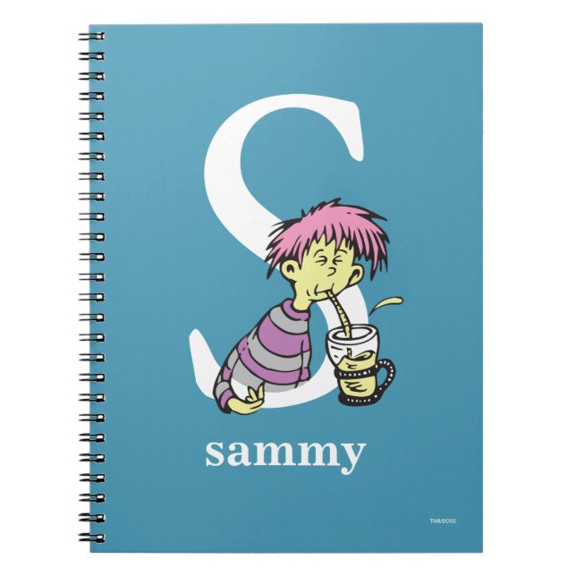 Carnet L'ABC de Dr Seuss : Lettre S - Blanc | Ajoutez vot (Devant)