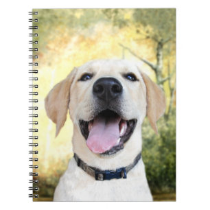 Carnet Laboratoire jaune heureux