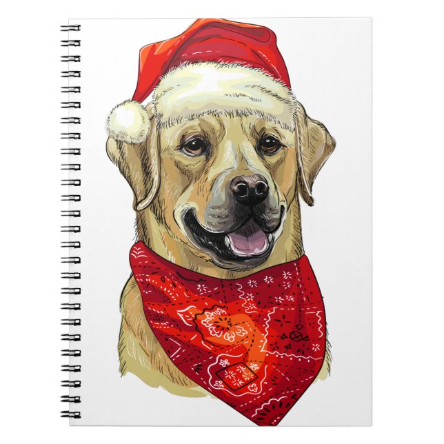 Carnet Labrador dog (Devant)