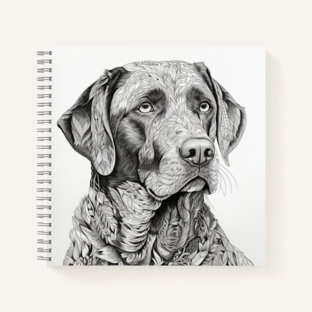 Carnet Labrador Retriever (Devant)