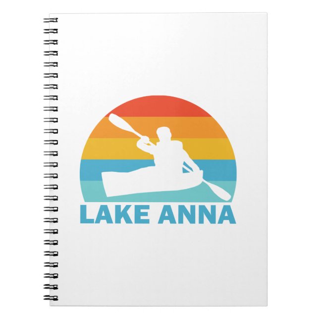 Carnet Lac Anna Virginia Kayak (Devant)