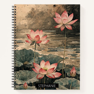 Carnet Lac de lotus au clair de lune (3)