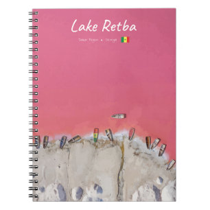 Carnet Lac Retba, Sénégal - Bateaux du lac rose