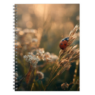 Carnet Ladybug Golden Meadow