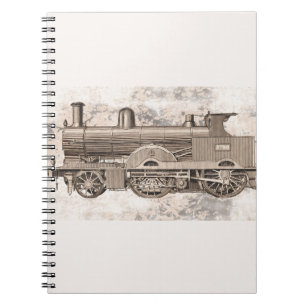 Carnet L'âge merveilleux de la locomotion à vapeur