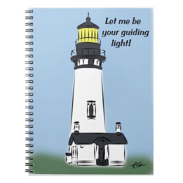 Carnet Laissez-Moi Être Votre Lumière Guidée (Devant)